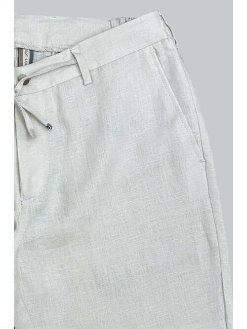 SUIT SARTORIA BEJ KETEN PANTOLON 1154