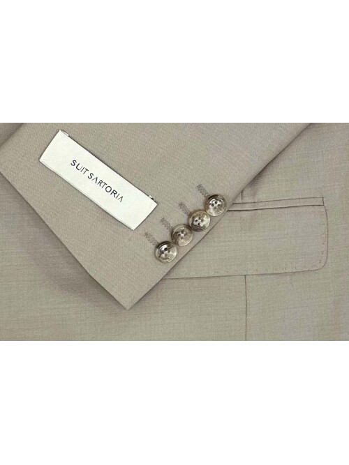 SUIT SARTORIA BEIGE WOOL SUIT 2000/37