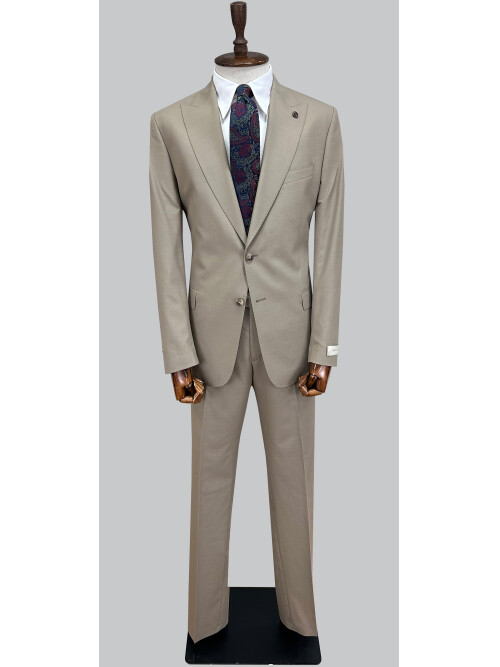 SUIT SARTORIA BEIGE WOOL SUIT 2000/37