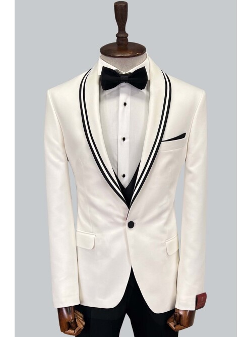 SUIT SARTORIA WHITE TUXEDO 5617