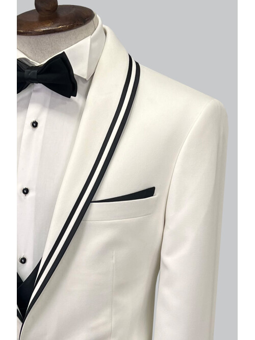 SUIT SARTORIA WHITE TUXEDO 5617
