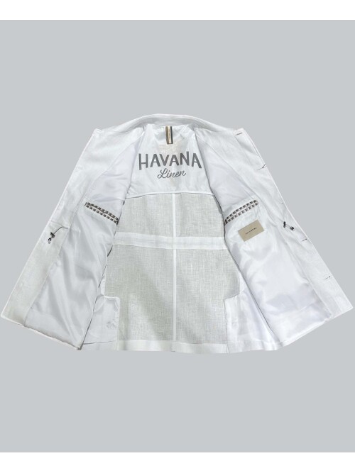 SUIT SARTORIA BEYAZ KETEN CEKET 4624