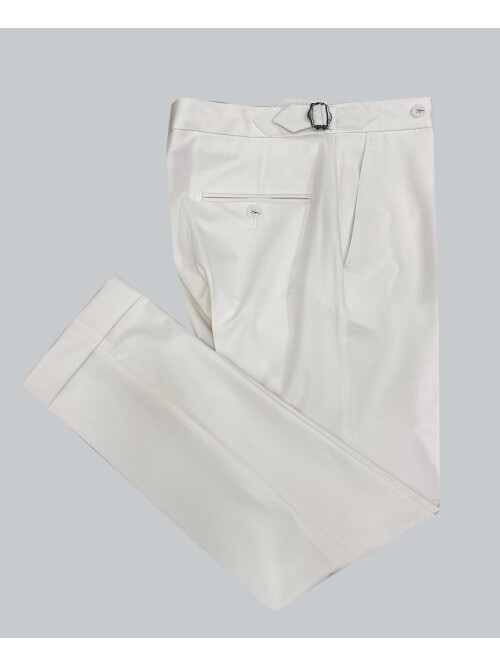 SUIT SARTORIA WHITE TROUSERS 1124