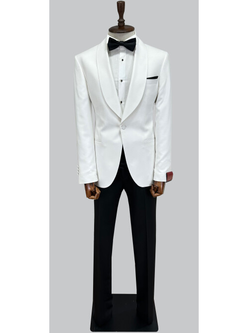 SUIT SARTORIA WHITE TUXEDO 5695