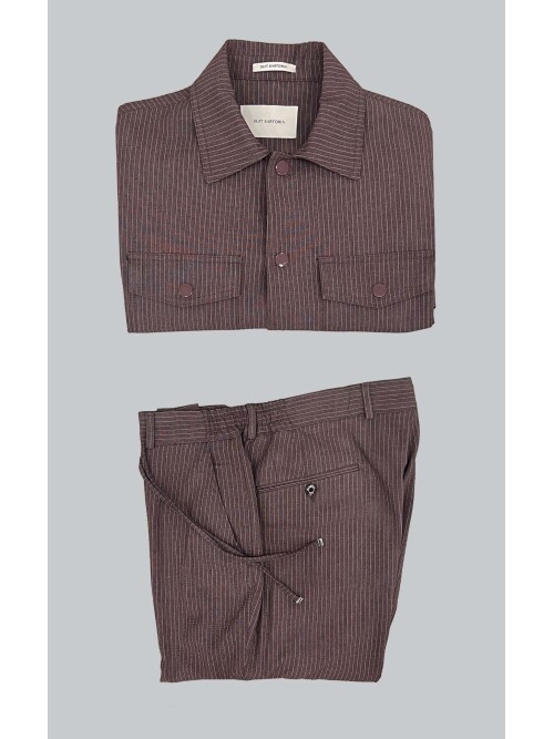 SUIT SARTORIA BROWN SPORT SUIT 2787