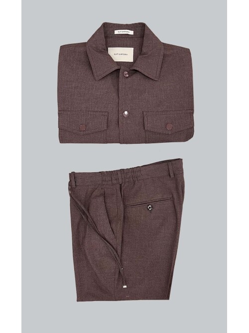 SUIT SARTORIA KAHVERENGİ SPOR TAKIM ELBİSE 2787