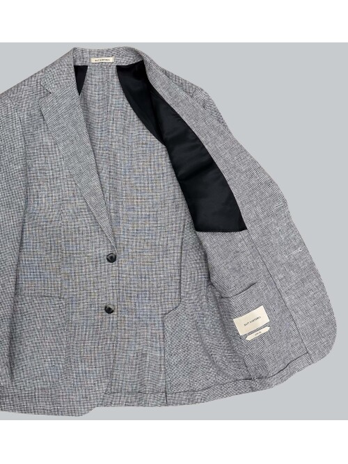 SUIT SARTORIA BLACK LINEN JACKET 4620