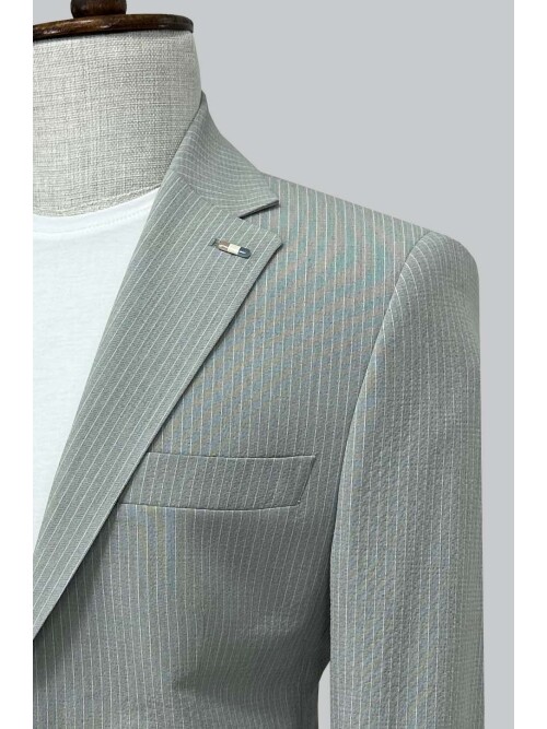 SUIT SARTORIA STRIPED GREY SPORTS SUIT 2001/30
