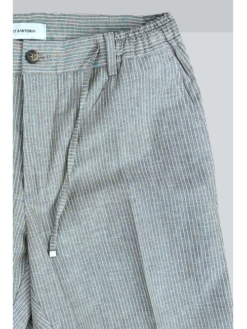 SUIT SARTORIA STRIPED LINEN TROUSERS 1170
