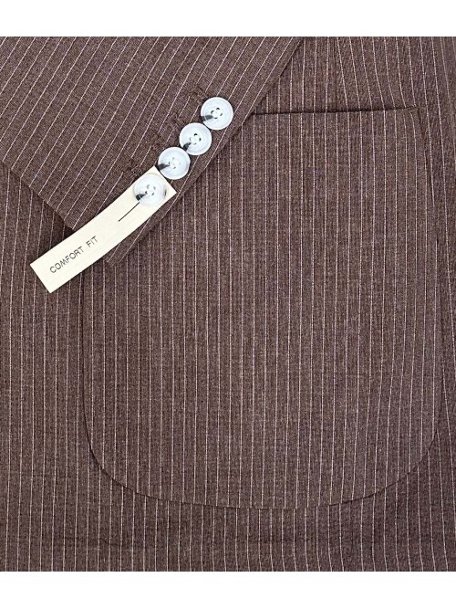 SUIT SARTORIA STRIPED BROWN SPORTS SUIT 2001/30