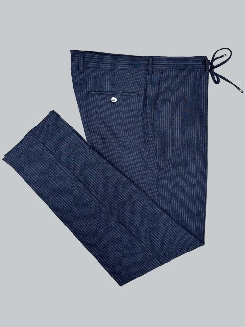 SUIT SARTORIA STRIPED DARK BLUE SPORTS SUIT 2001/30