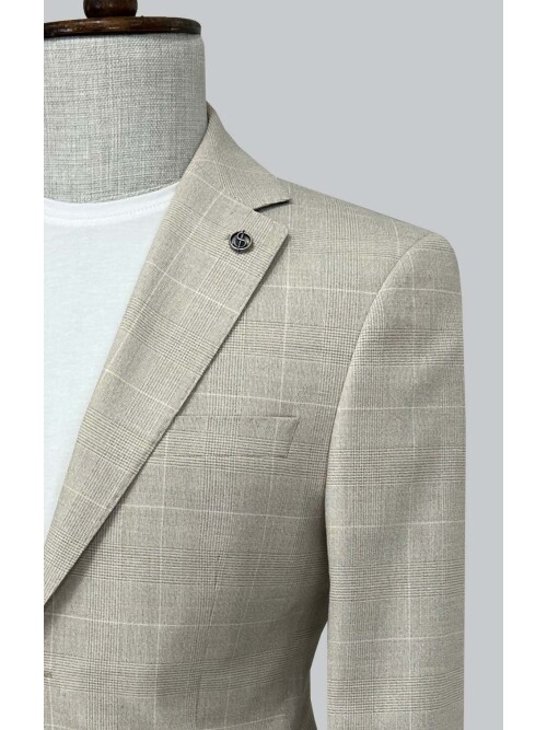 SUIT SARTORIA EKOSELİ BEJ CEKET 4611