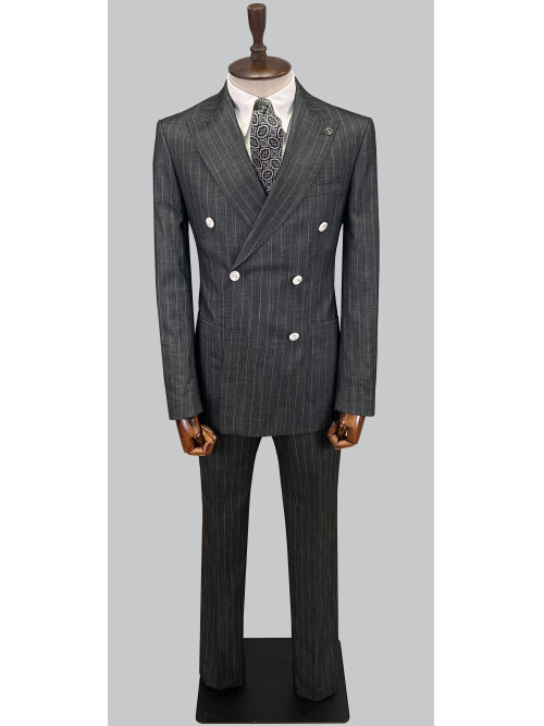 SUIT SARTORIA KOYU GRİ KRUVAZE TAKIM ELBİSE 2815
