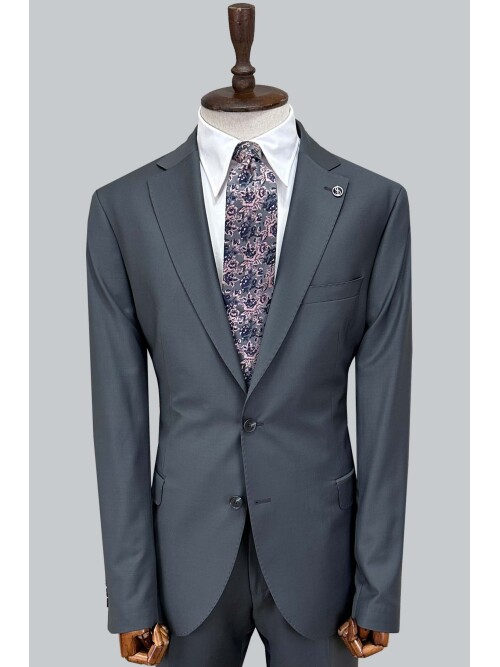 SUIT SARTORIA KOYU GRİ YÜN TAKIM ELBİSE 2001/01