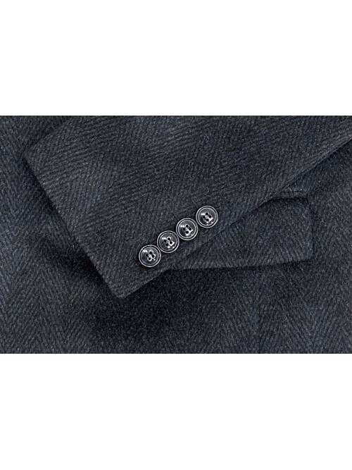 SUIT SARTORIA KOYU GRİ YÜNLÜ KABAN 8147