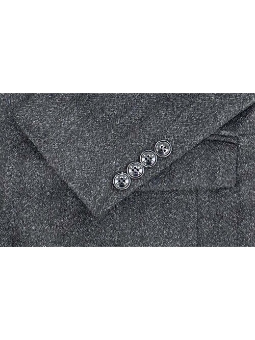 SUIT SARTORIA KOYU GRİ YÜNLÜ KABAN 8147