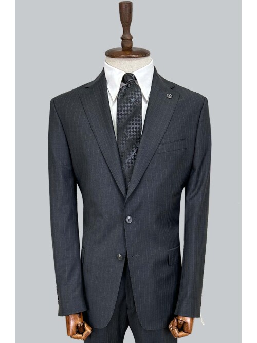SUIT SARTORIA DARK GREY WOOL SUIT 2001/82