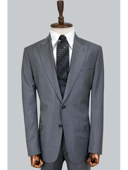 SUIT SARTORIA DARK GREY WOOL SUIT 2001/87