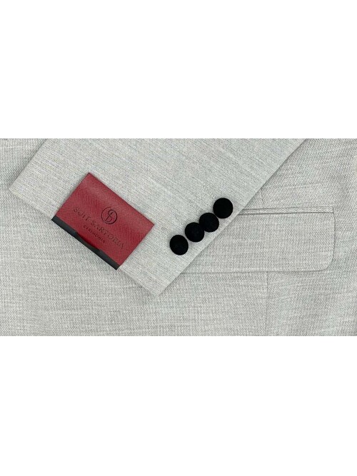 SUIT SARTORIA GREY BIG SIZE TUXEDO 5539