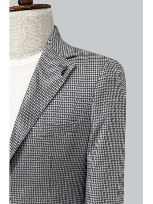 SUIT SARTORIA LINEN GREY JACKET 4621