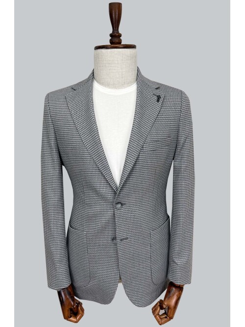 SUIT SARTORIA LINEN GREY JACKET 4621