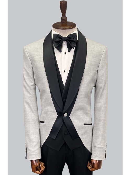SUIT SARTORIA GREY TUXEDO 5619