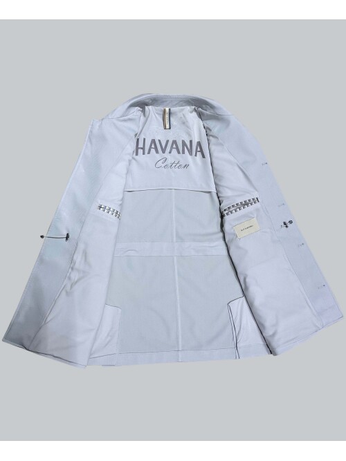 SUIT SARTORIA GREY SPORTS 4 POCKET JACKET 4513