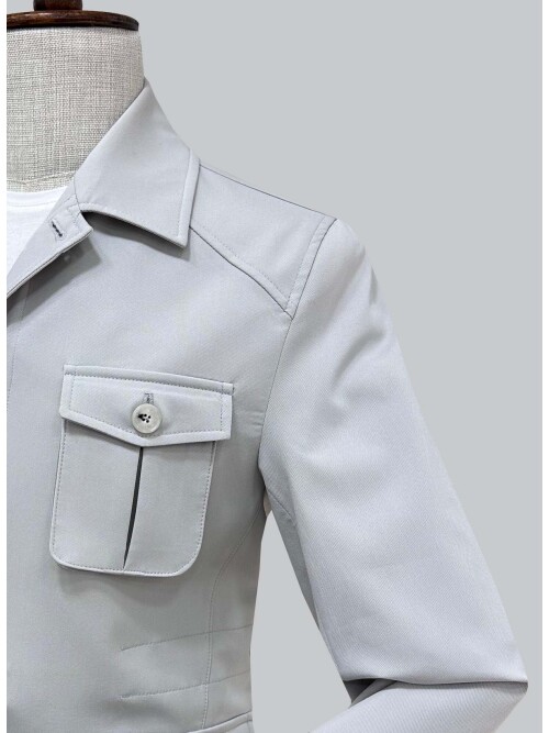 SUIT SARTORIA GREY SPORTS 4 POCKET JACKET 4513