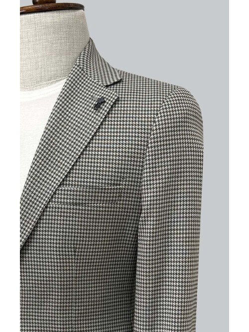 SUIT SARTORIA KHAKI LINEN JACKET 4621