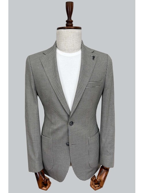 SUIT SARTORIA KHAKI LINEN JACKET 4621