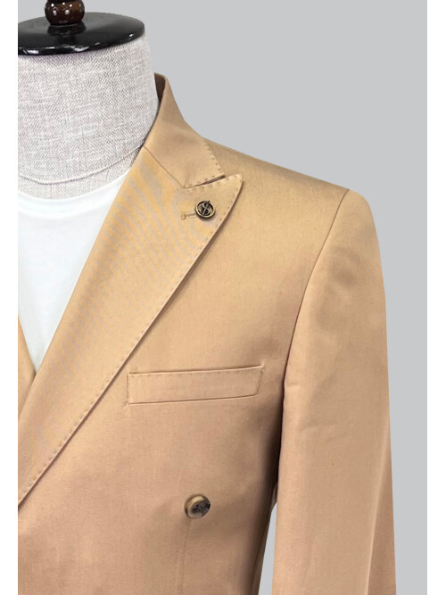 SUIT SARTORIA BROWN CEKET 4538