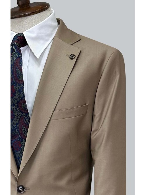 SUIT SARTORIA KAHVERENGİ YÜN TAKIM ELBİSE 2001/01