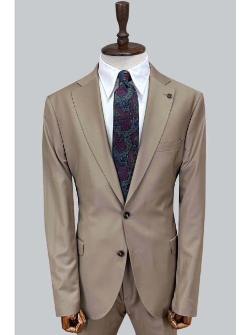 SUIT SARTORIA KAHVERENGİ YÜN TAKIM ELBİSE 2001/01