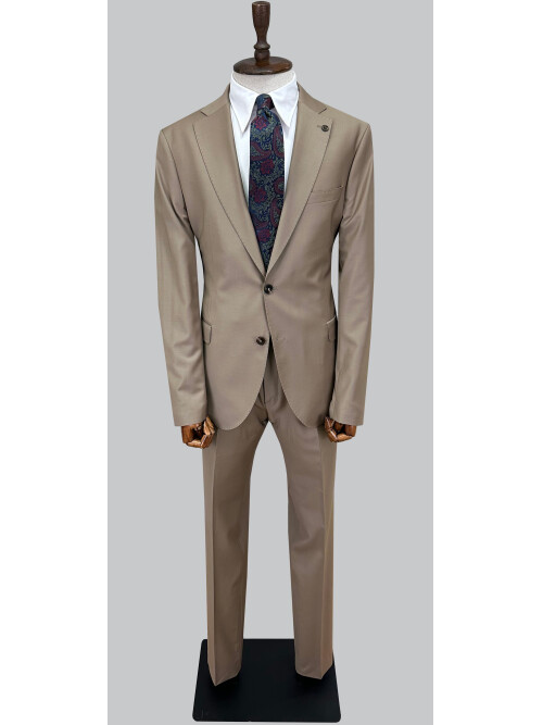 SUIT SARTORIA KAHVERENGİ YÜN TAKIM ELBİSE 2001/01