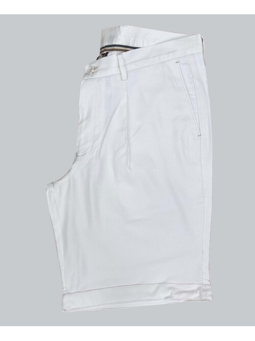 SUIT SARTORIA LINEN WHITE SHORTS SUIT 2001/76