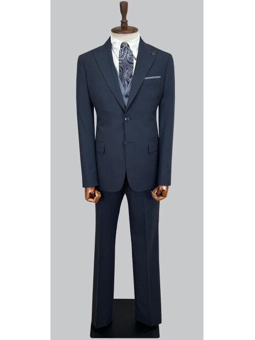 SUIT SARTORIA LACİVERT ÇİFT YÖNLÜ YELEKLİ TAKIM 2001/49