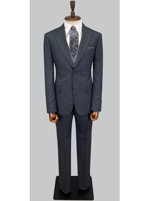 SUIT SARTORIA LACİVERT ÇİFT YÖNLÜ YELEKLİ TAKIM ELBİSE 2917