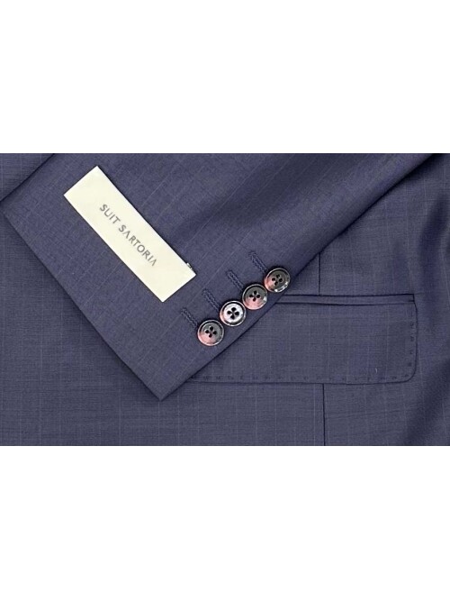 SUIT SARTORIA NAVY BLUE WOOL SUIT 2000/37