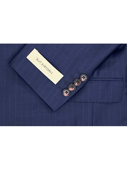SUIT SARTORIA NVY BLUE WOOL SUIT 2000/37