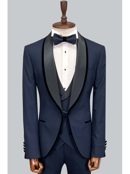 SUIT SARTORIA LACİVERT DAMATLIK 5618