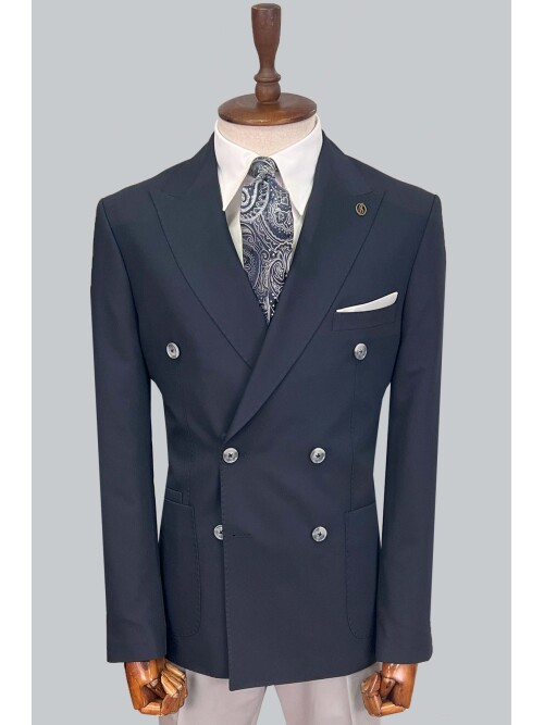 SUIT SARTORIA NAVY BLUE SUIT 2606