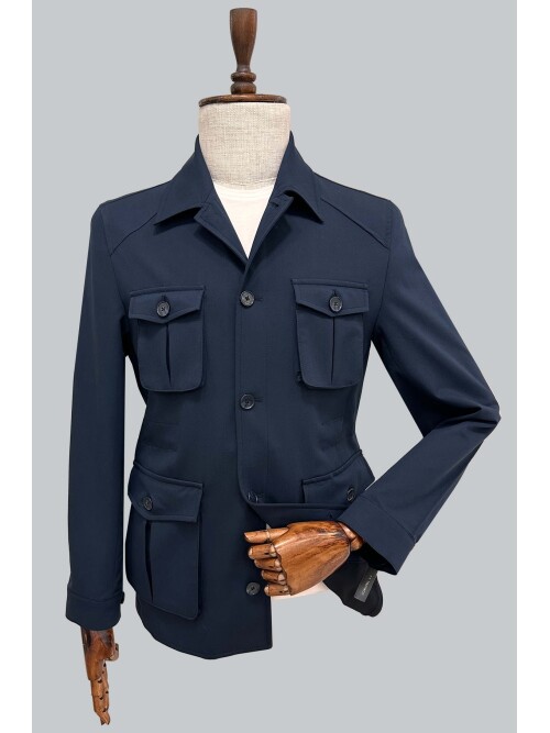 SUIT SARTORIA LACİVERT SPOR 4 CEPLİ CEKET 4513