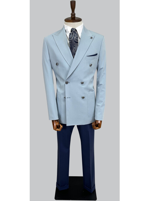 SUIT SARTORIA MAVİ KOMBİNLİ KRUVAZE TAKIM 2001/22