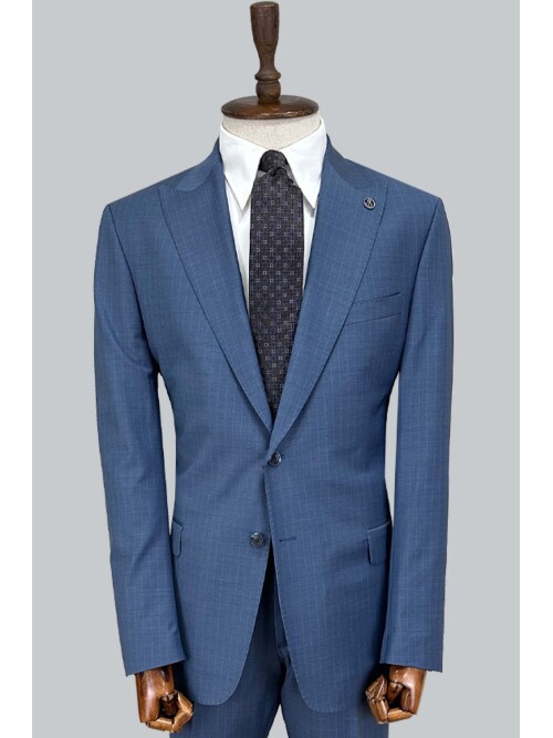 SUIT SARTORIA BLUE WOOL SUIT 2001/87