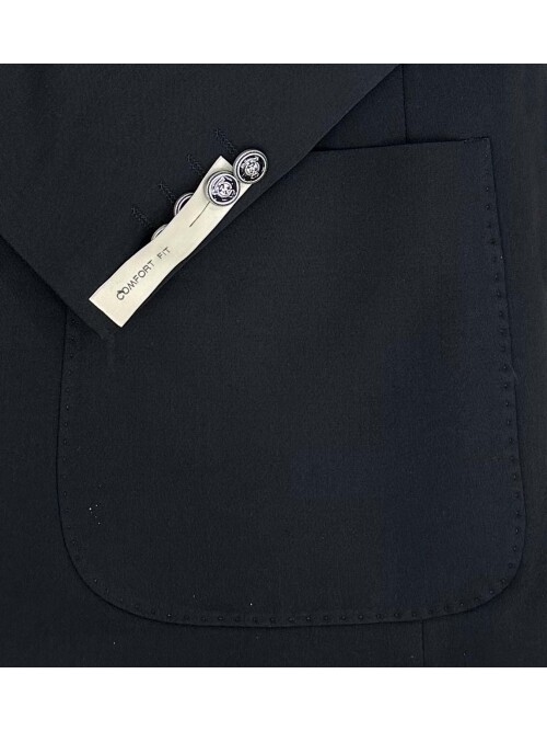 SUIT SARTORIA BLACK COMBINED DOUBLE BREASTED SUIT 2001/22