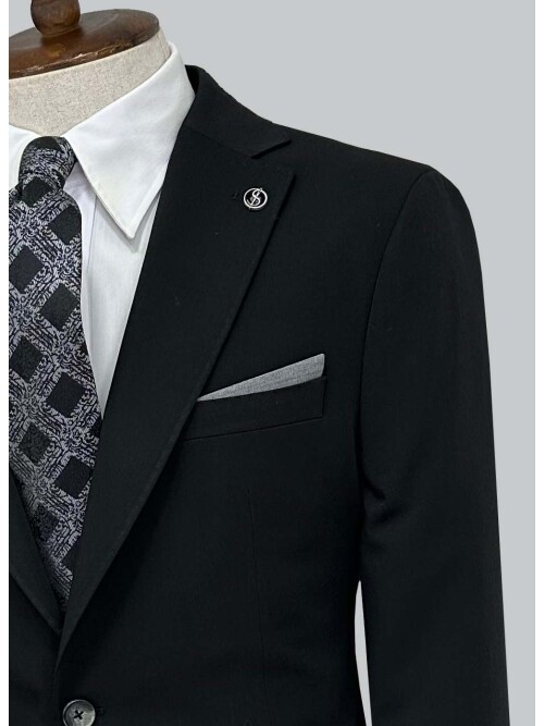 SUIT SARTORIA BLACK COMBINED SUIT 2001/21