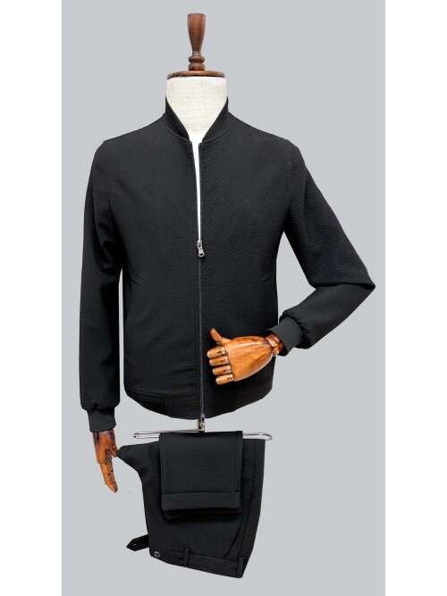 SUIT SARTORIA BLACK SPORTS SUIT 2000/89