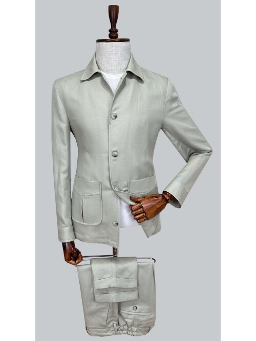 SUIT SARTORIA AÇIK YEŞİL KETEN SPOR TAKIM 2001/61