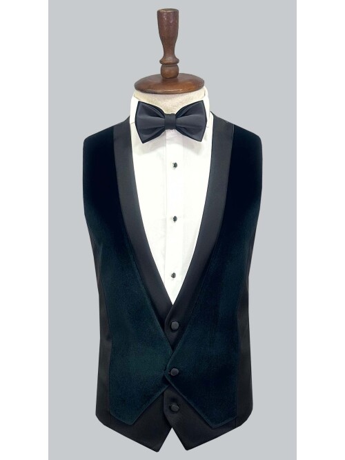SUIT SARTORIA GREEN VELVET TUXEDO 5663