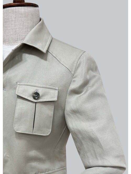 SUIT SARTORIA AÇIK YEŞİL SPOR 4 CEPLİ CEKET 4513